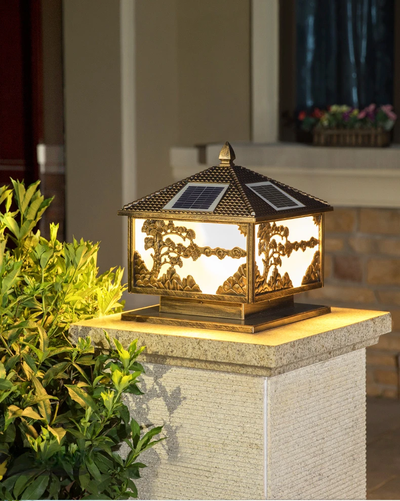 Outdoor Lighting Wall - Luz solar de parede para exterior