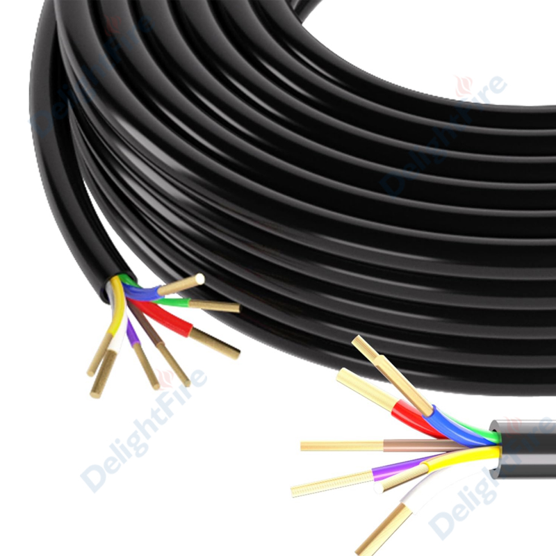 Outdoor Lighting Underground Wiring - Cabo Elétrico Flexível 7 Núcleos 28/26/24/22/208/18AWG