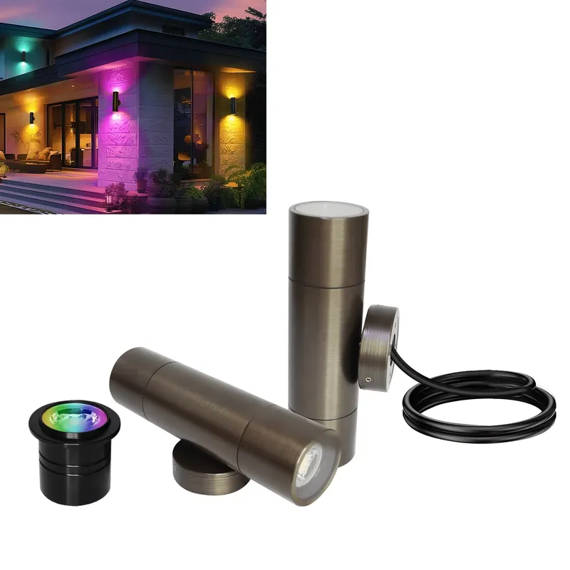 Outdoor Lighting Wall - Luminária de Parede LED Externa Durável