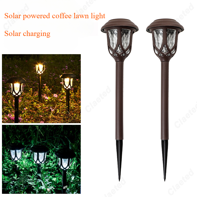 Outdoor Lighting Ground Fixtures - Newled solar montado no solo luzes
