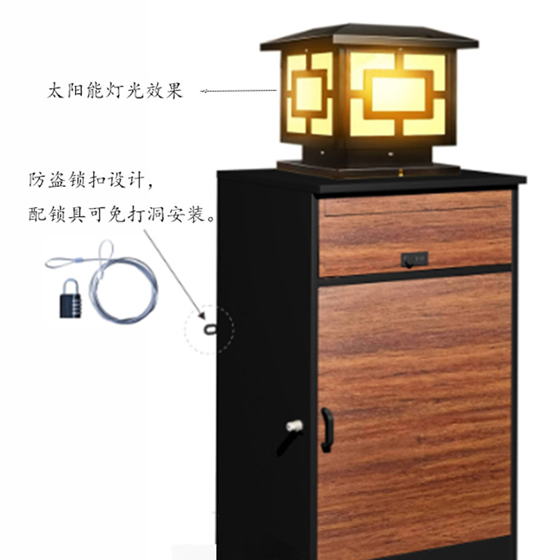 Outdoor Lighting Expressions - Caixa de pacote de metal ao