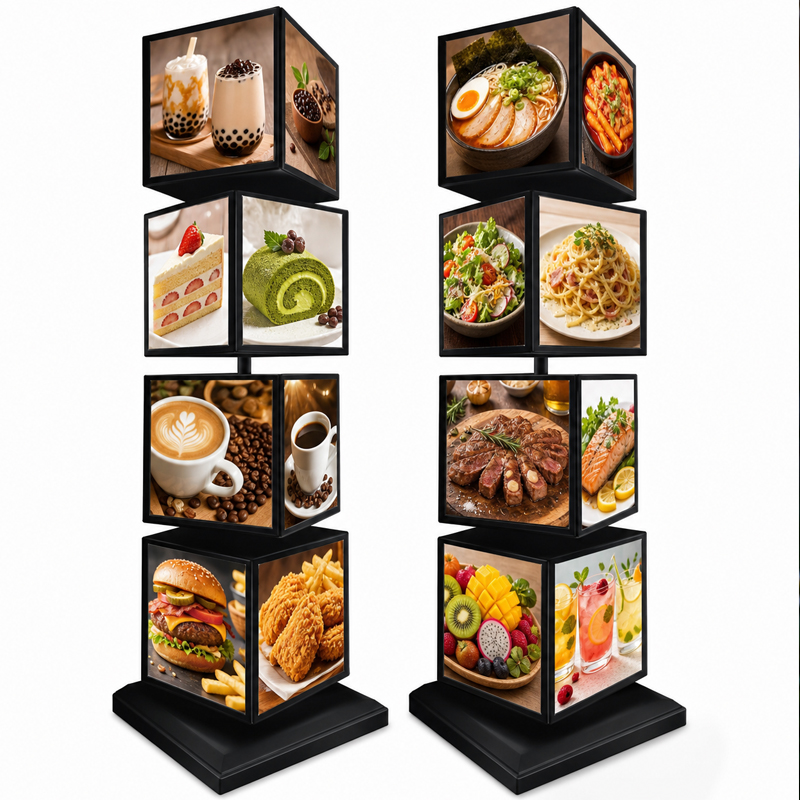 Outdoor Lighting Wall - Caixa de Luz Rotativa Quadrada Personalizada