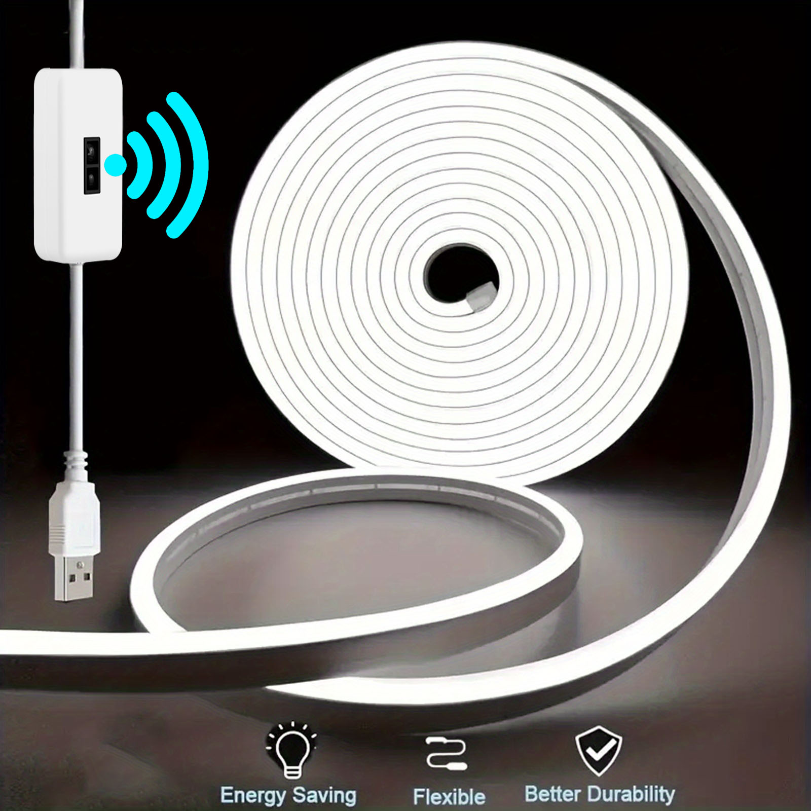Outdoor Lighting Timer Switch - Sensor de movimento neon led luz