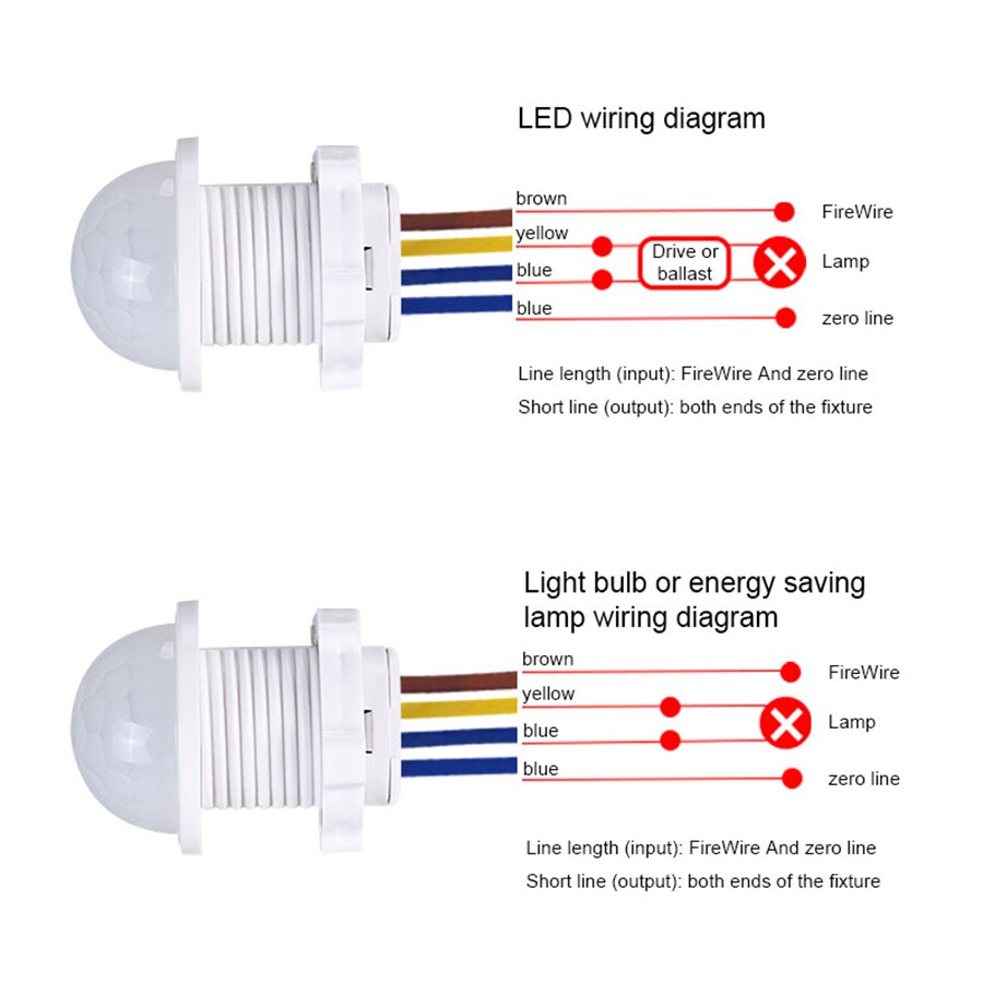 Motion Sensor Outdoor - Sensor de Movimento PIR Inteligente para