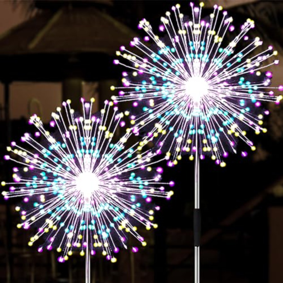 Outdoor Lighting For Christmas - Luzes Solares de Fogos de Artifício,