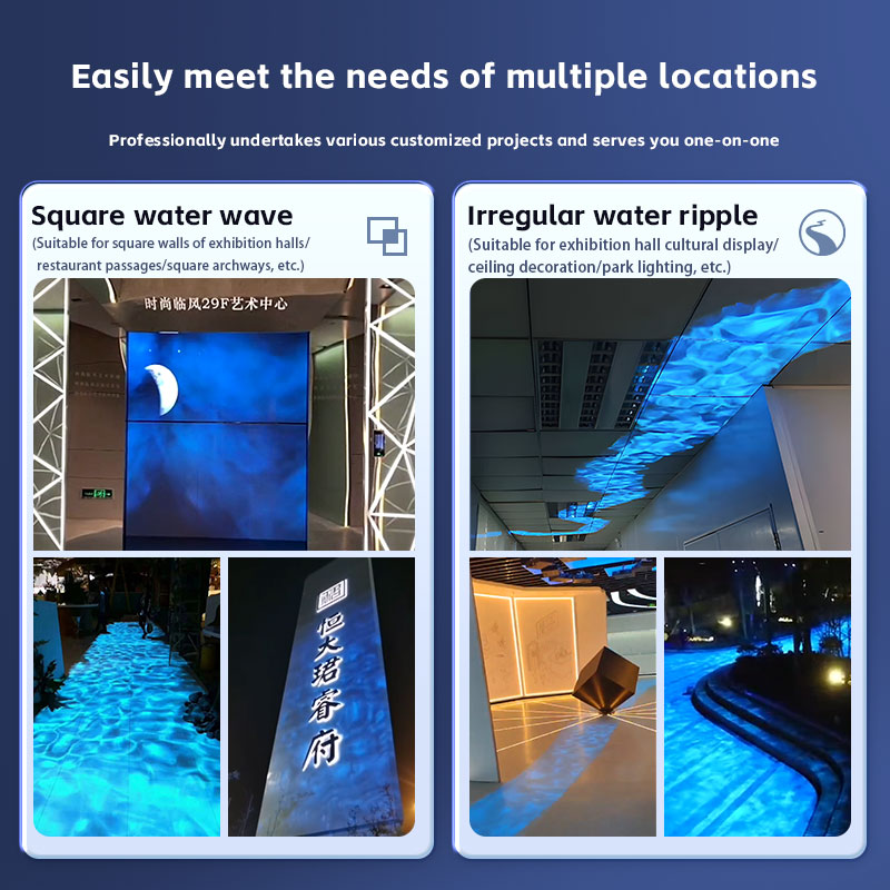 Projetor de Ondas de Água Quad - Outdoor Lighting Logo avaliação e preço
