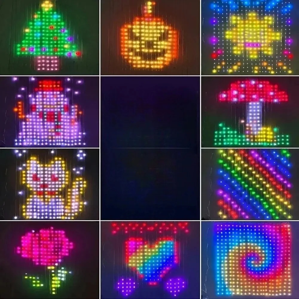 Luzes de Cortina LED Pixel par - Outdoor Lighting For Christmas avaliação e preço