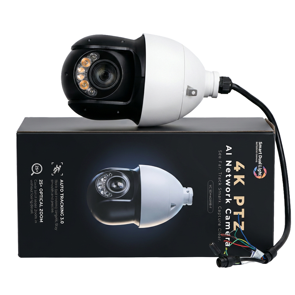 Câmera PTZ 8MP 4K 25x com Luz  - Outdoor Lighting Expressions avaliação e preço
