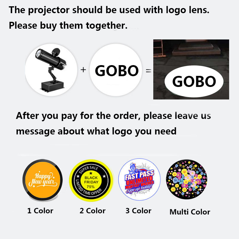 Personalizado led hd cabeça da - Outdoor Lighting Logo avaliação e preço