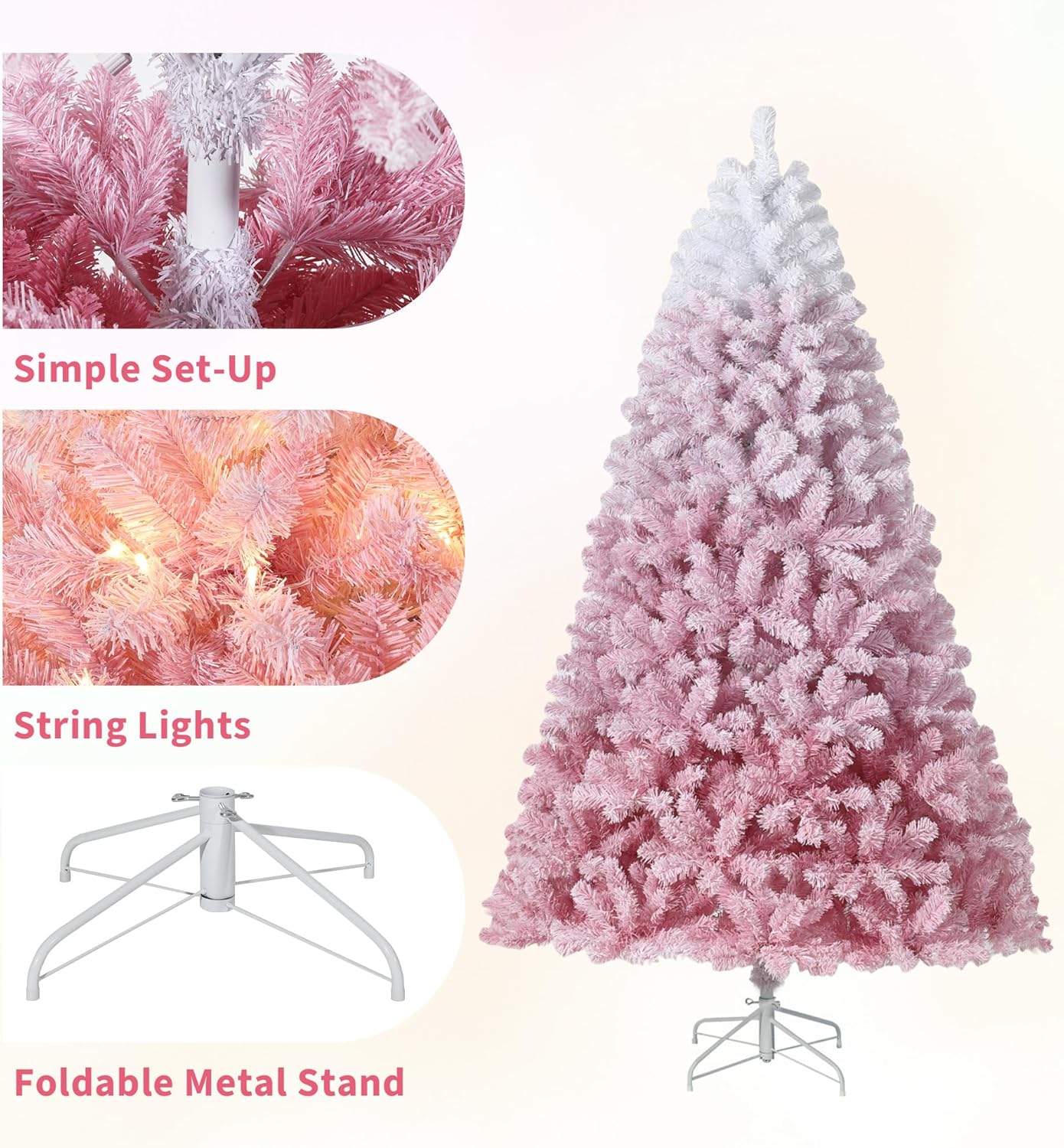 Árvore de Natal Artificial Pré - Xmas Outdoor Lighting Decorations avaliação e preço