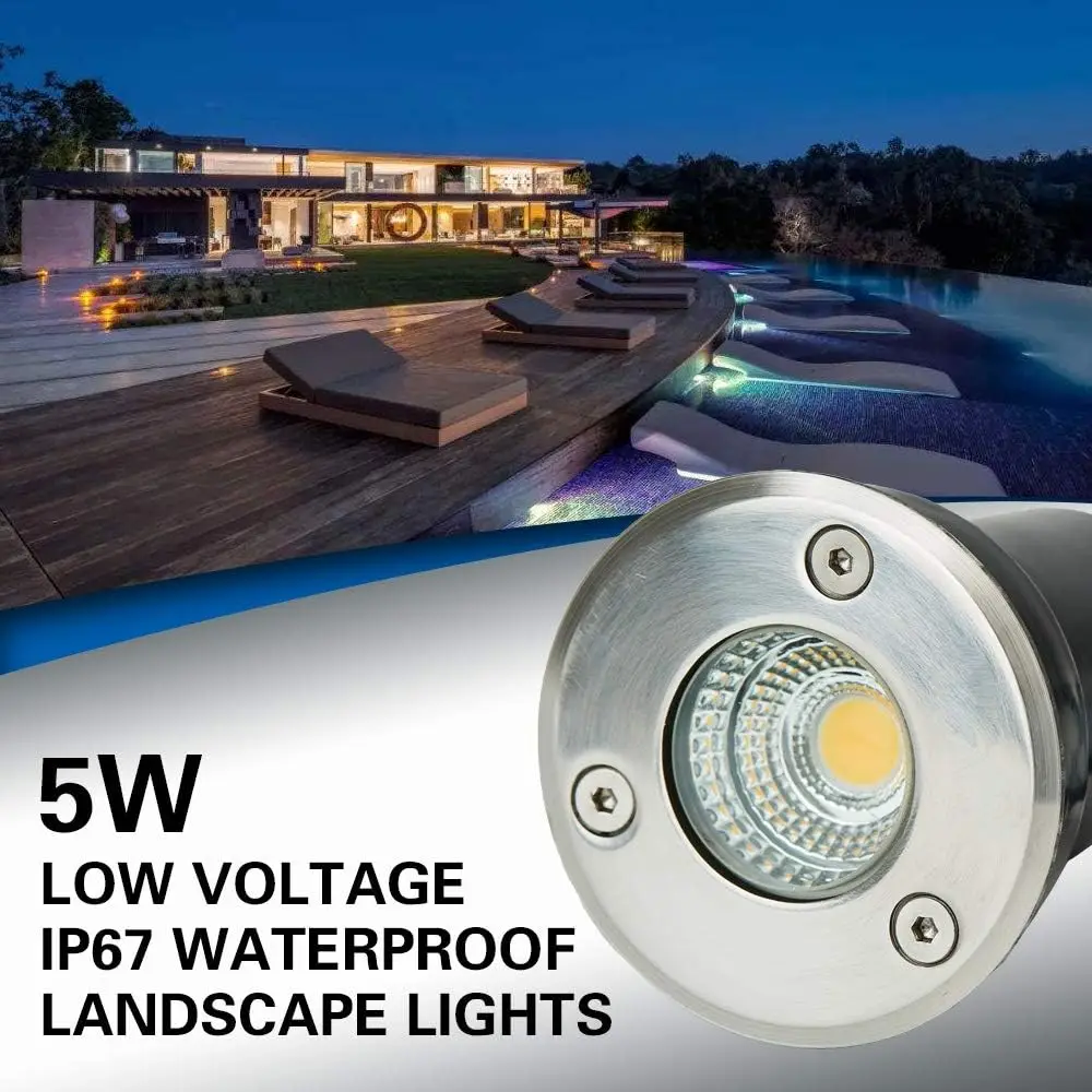 Iluminação de Paisagem de Baix - Outdoor Lighting Underground Wiring avaliação e preço