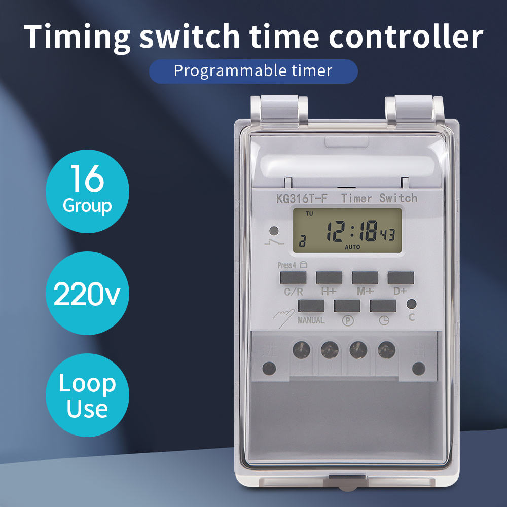 Interruptor temporizador digit - Outdoor Lighting Timer Switch avaliação e preço