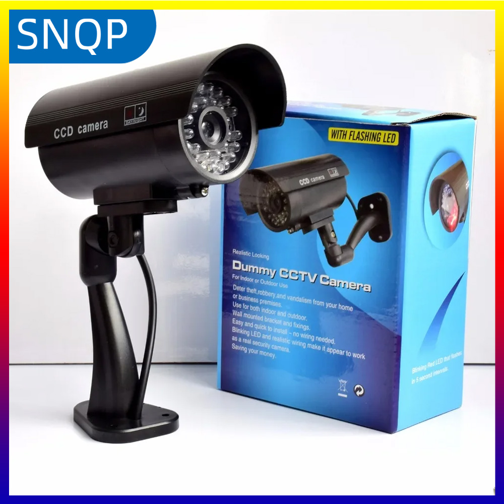 Câmera Falsa SNQP à Prova d'Ág - Outdoor Lighting Video avaliação e preço