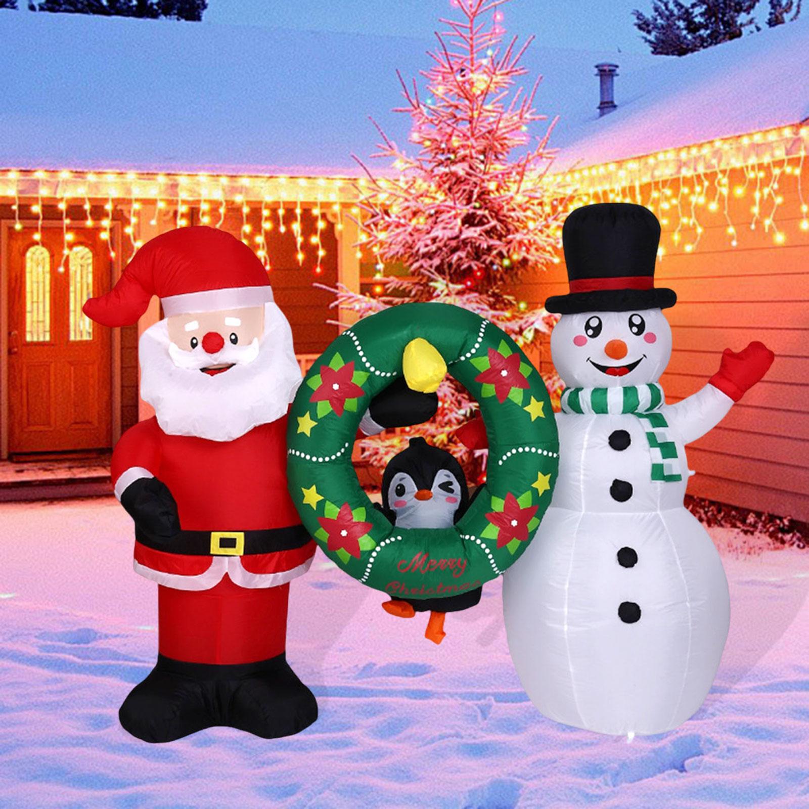 Decoração inflável de natal, a - Outdoor Lighting For Christmas avaliação e preço
