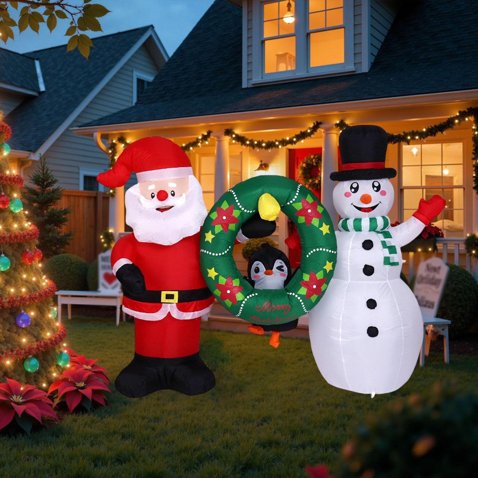 Decoração inflável de natal, a - Outdoor Lighting For Christmas avaliação e preço