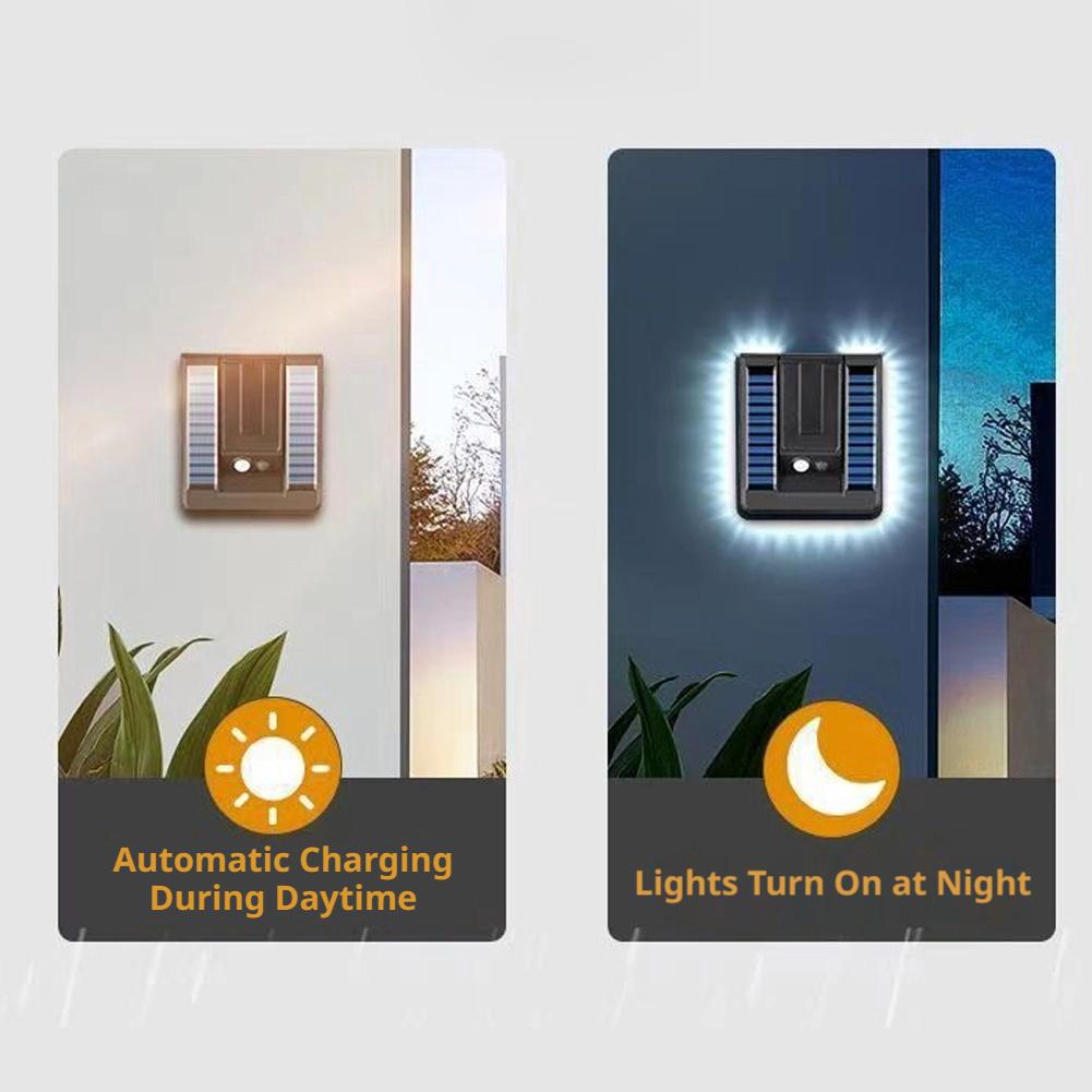 LED Dobrável 120 °   Luz Solar - Motion Sensor Outdoor avaliação e preço