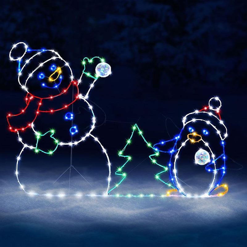 Ornamento de boneco de neve LE - Outdoor Lighting For Christmas avaliação e preço