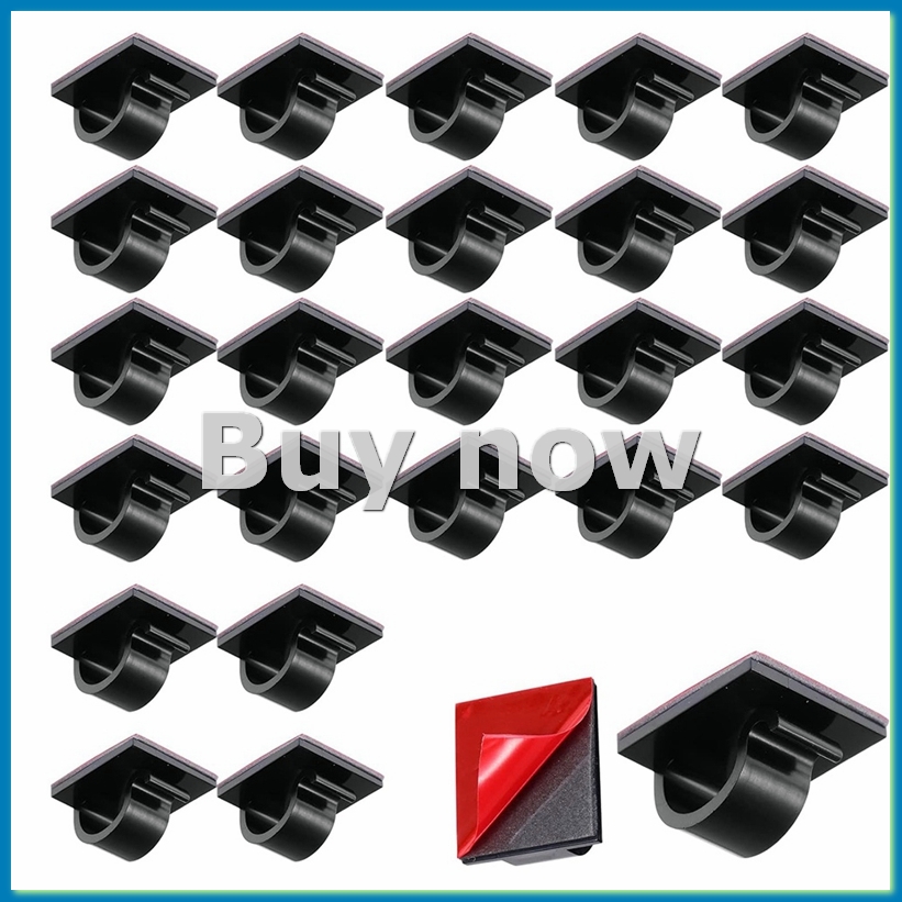 50 pçs mini clipes de cabo gan - Outdoor Lighting For Christmas avaliação e preço