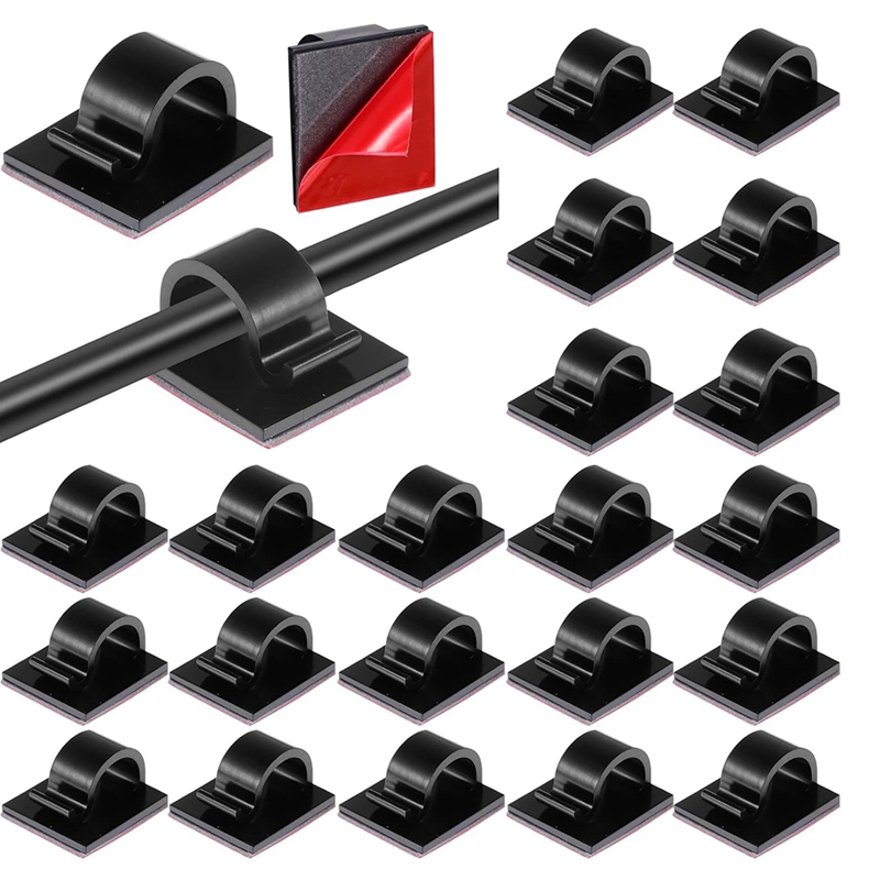 50 pçs mini clipes de cabo gan - Outdoor Lighting For Christmas avaliação e preço
