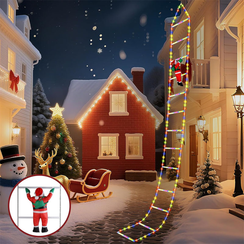 Luzes de Natal LED, Cordão de  - Xmas Outdoor Lighting Decorations avaliação e preço