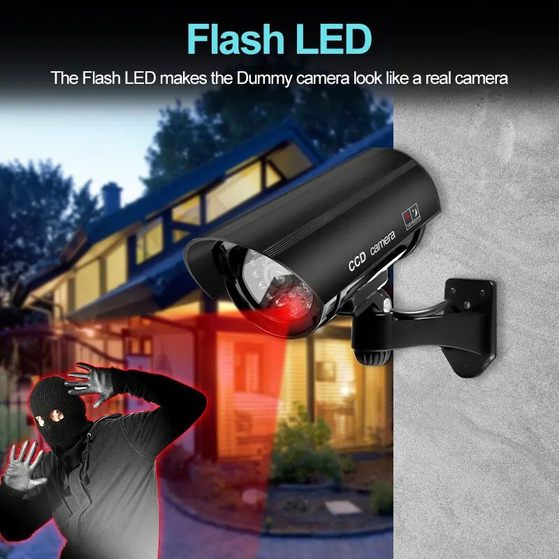 Câmera de segurança falsa à pr - Outdoor Lighting Video avaliação e preço