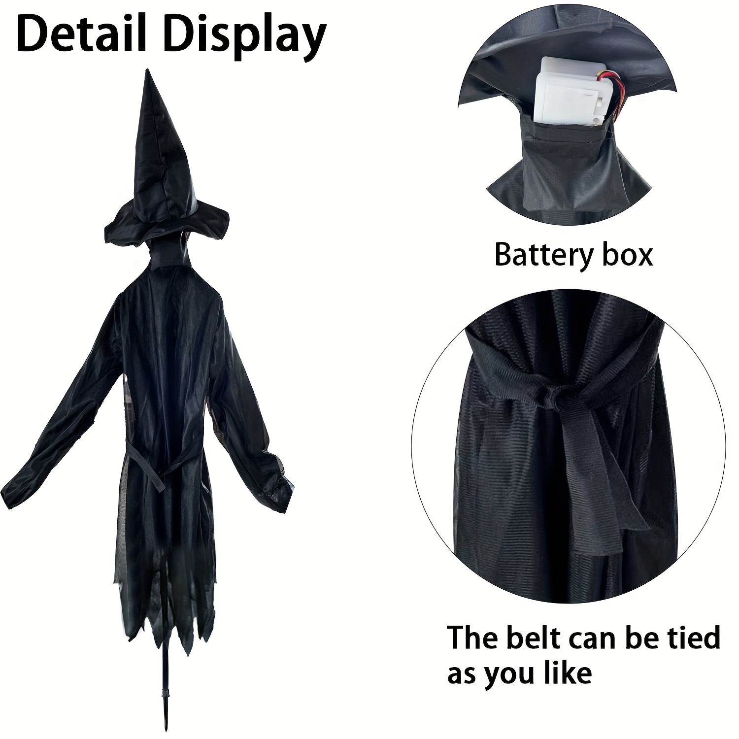 Decorações de Halloween com br - Outdoor Lighting Yard Stakes avaliação e preço