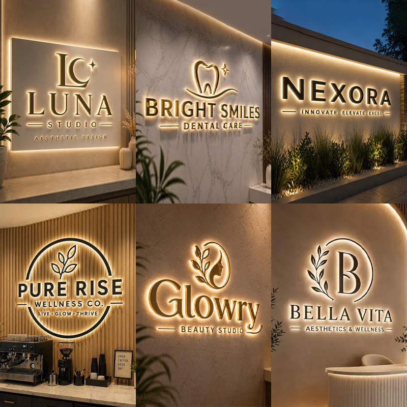 Letreiro Metálico Personalizad - Outdoor Lighting Logo avaliação e preço