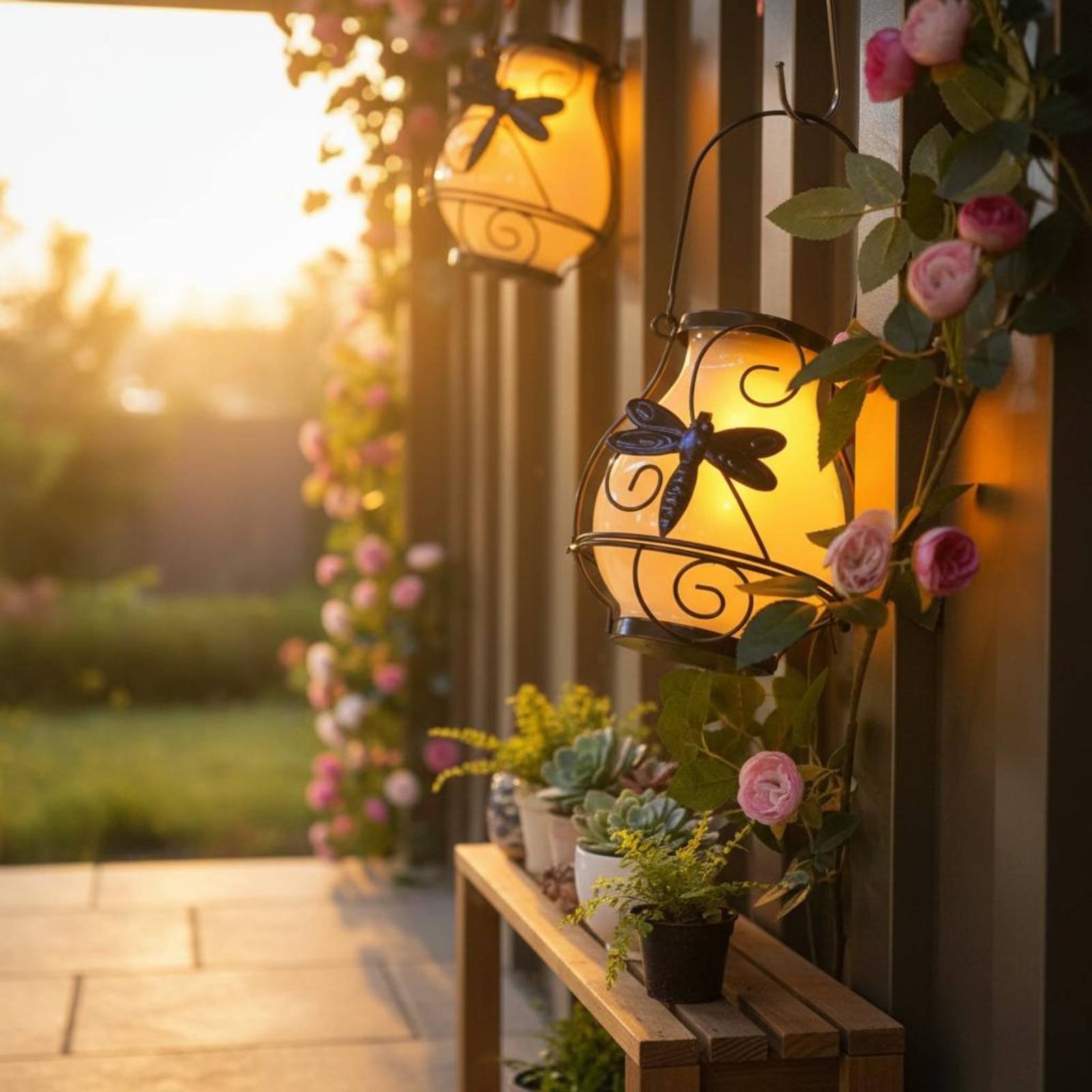 Lanterna Solar em Forma de Bor - Outdoor Lighting Wall avaliação e preço