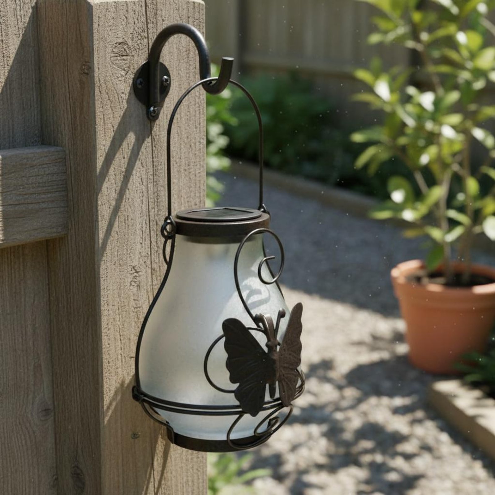 Lanterna Solar em Forma de Bor - Outdoor Lighting Wall avaliação e preço