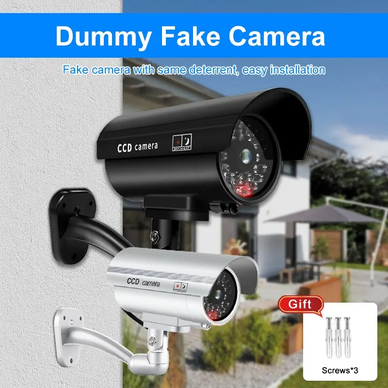 Câmera de segurança falsa à pr - Outdoor Lighting Video avaliação e preço