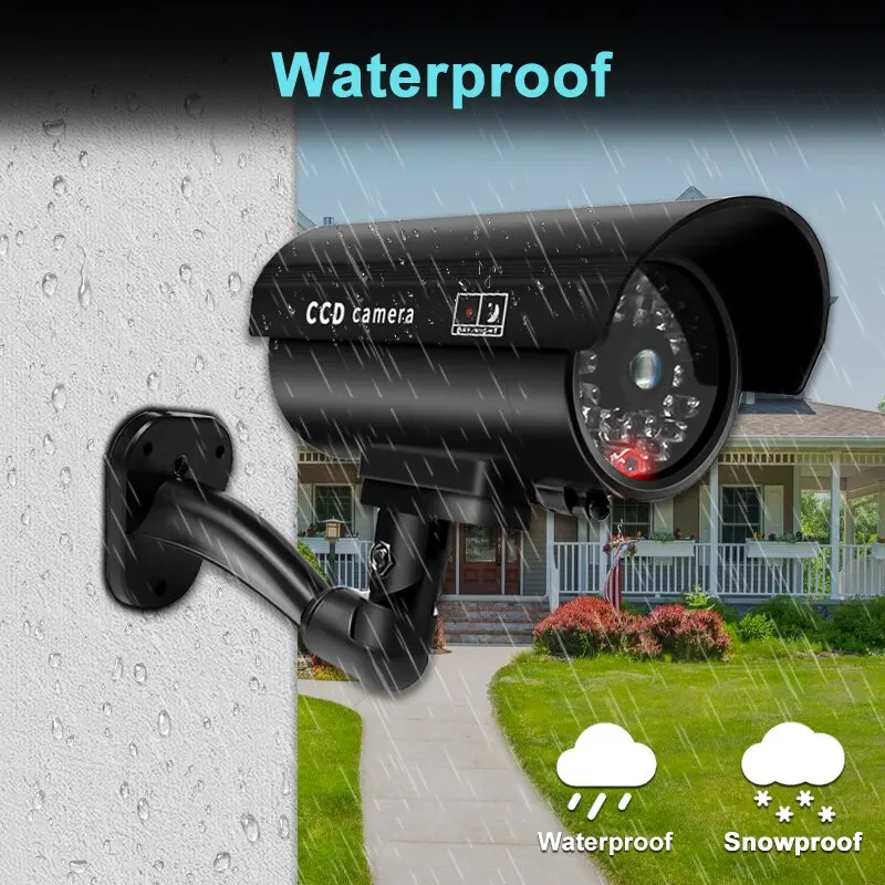 Câmera de segurança falsa à pr - Outdoor Lighting Video avaliação e preço