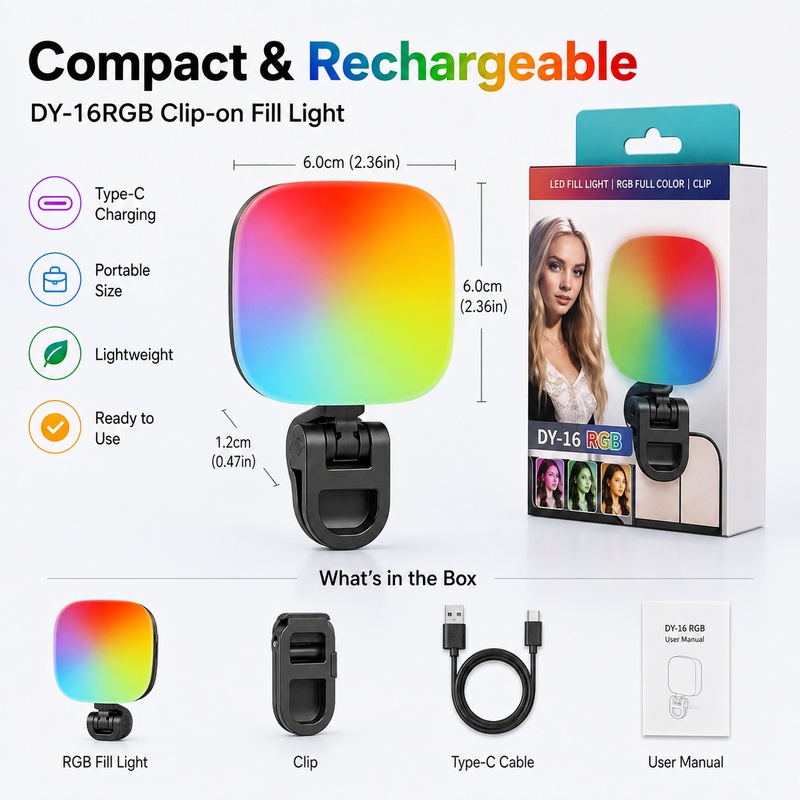 Luz de Preenchimento LED RGB P - Outdoor Lighting Video avaliação e preço