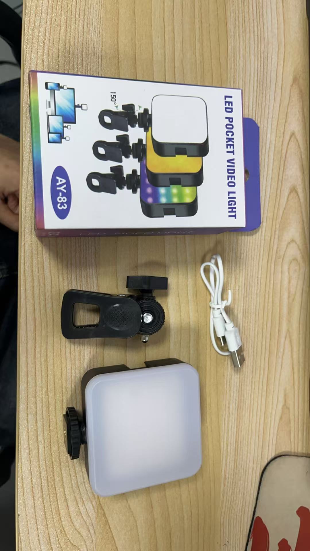 Luz de bolso RGB para fotograf - Outdoor Lighting Video avaliação e preço