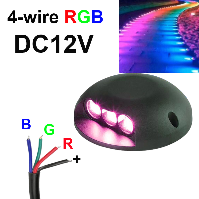 Lâmpada LED RGB à prova d'água - Outdoor Lighting Underground Wiring avaliação e preço