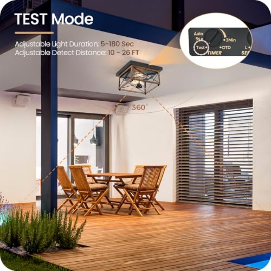 Luminária de Teto Externa com  - Motion Sensor Outdoor avaliação e preço