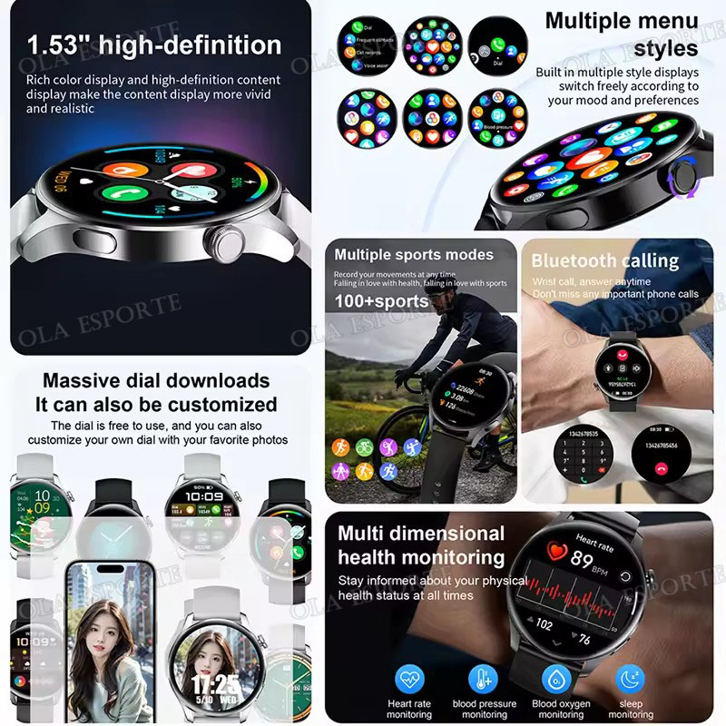 Novo Smartwatch para Homens e  - Outdoor Lighting Perspectives avaliação e preço