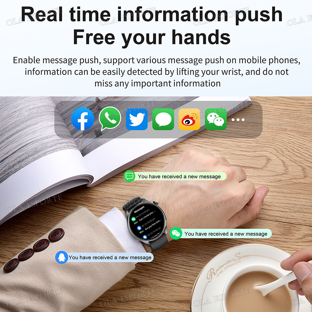 Novo Smartwatch para Homens e  - Outdoor Lighting Perspectives avaliação e preço