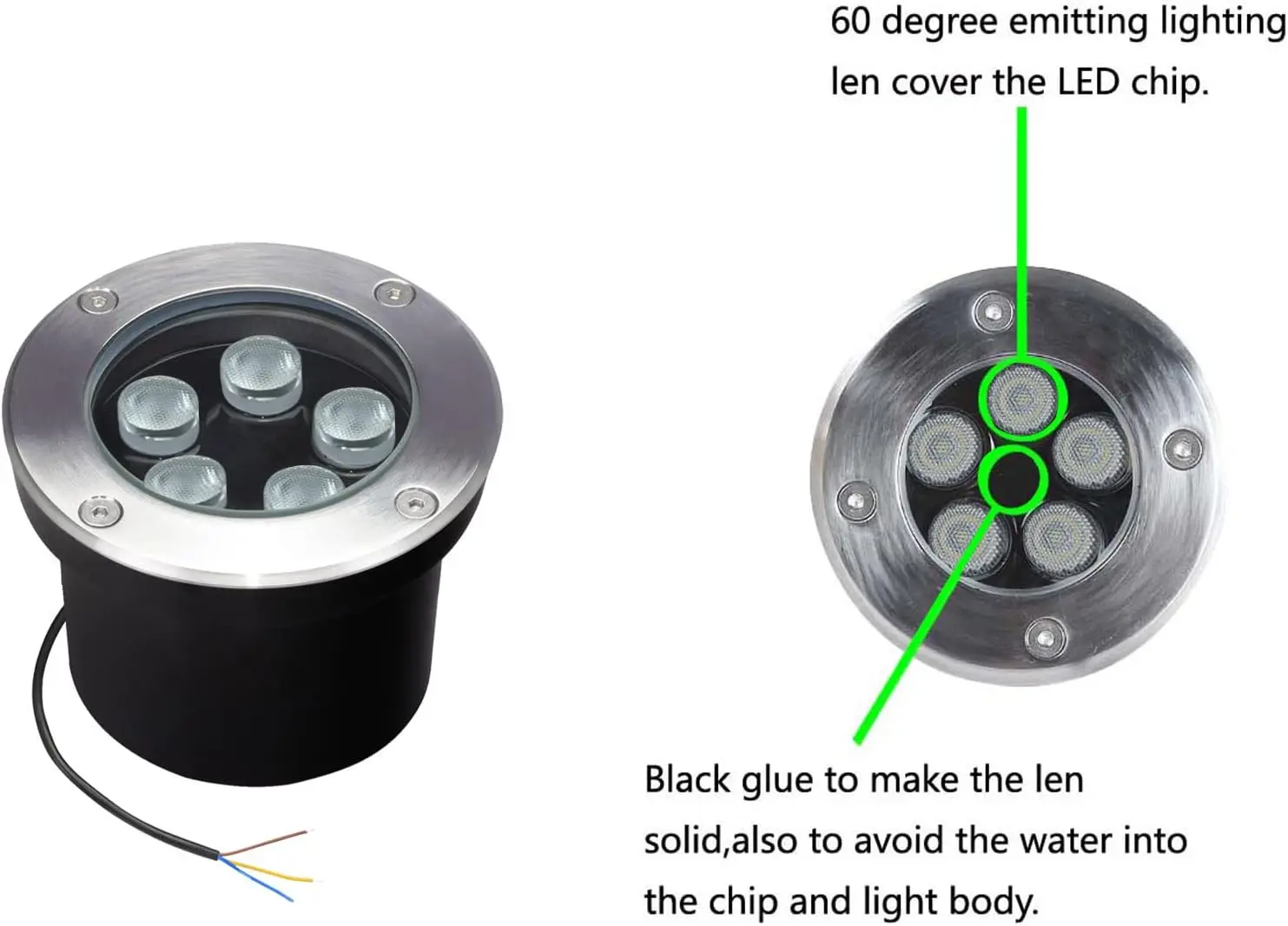 Luzes de caminho embutidas ao  - Outdoor Lighting Underground Wiring avaliação e preço
