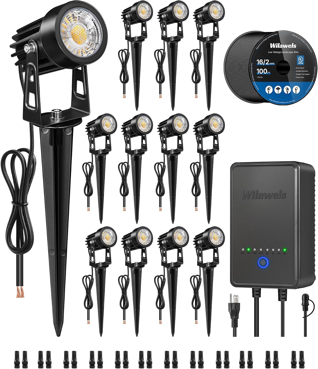 Kit de Iluminação LED para Pai - Outdoor Lighting Kit With Transformer avaliação e preço