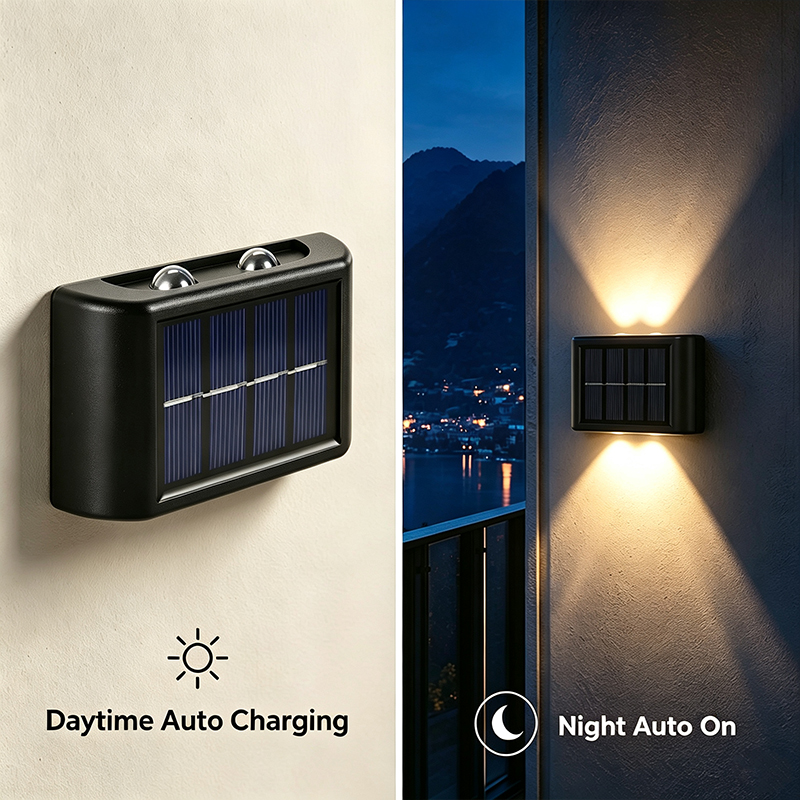 Luz Solar de Parede Externa à  - Solar Wall Sconce avaliação e preço