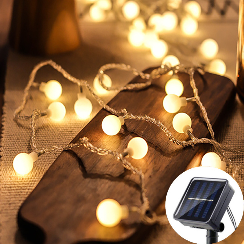 100led bola guirlanda luzes de - Xmas Outdoor Lighting Decorations avaliação e preço