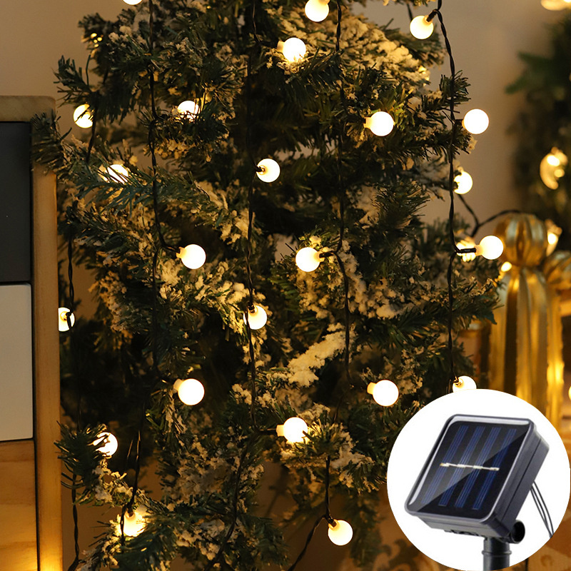 100led bola guirlanda luzes de - Xmas Outdoor Lighting Decorations avaliação e preço
