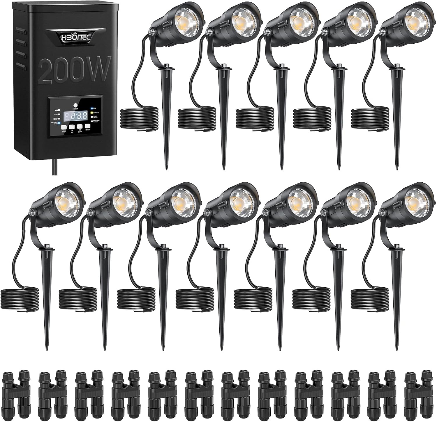 Kit de Iluminação Paisagística - Outdoor Lighting Kit With Transformer avaliação e preço
