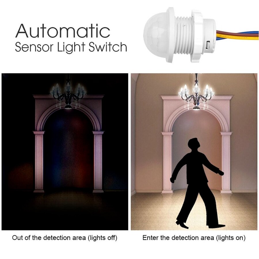 Sensor de Movimento PIR Inteli - Motion Sensor Outdoor avaliação e preço