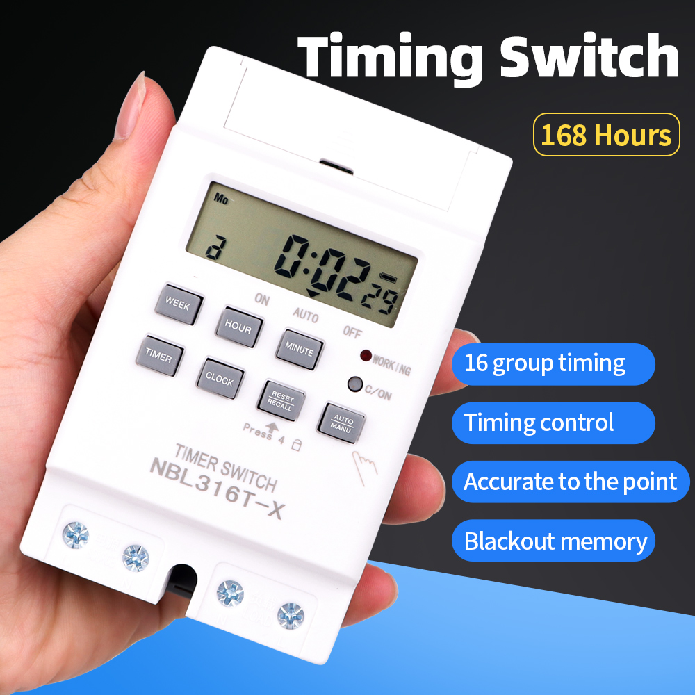 Interruptor Horário Digital Pr - Outdoor Lighting Timer Switch avaliação e preço