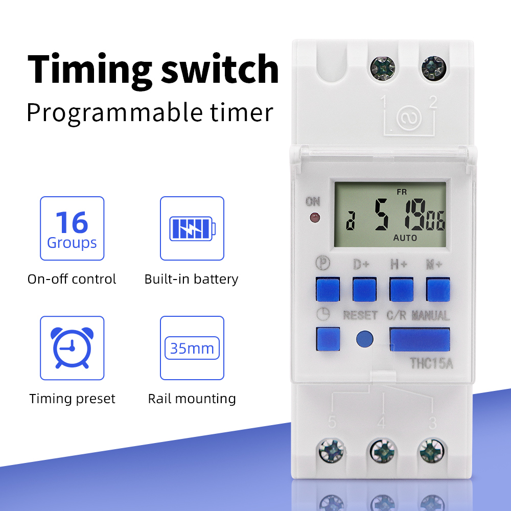 Interruptor Horário Digital Pr - Outdoor Lighting Timer Switch avaliação e preço